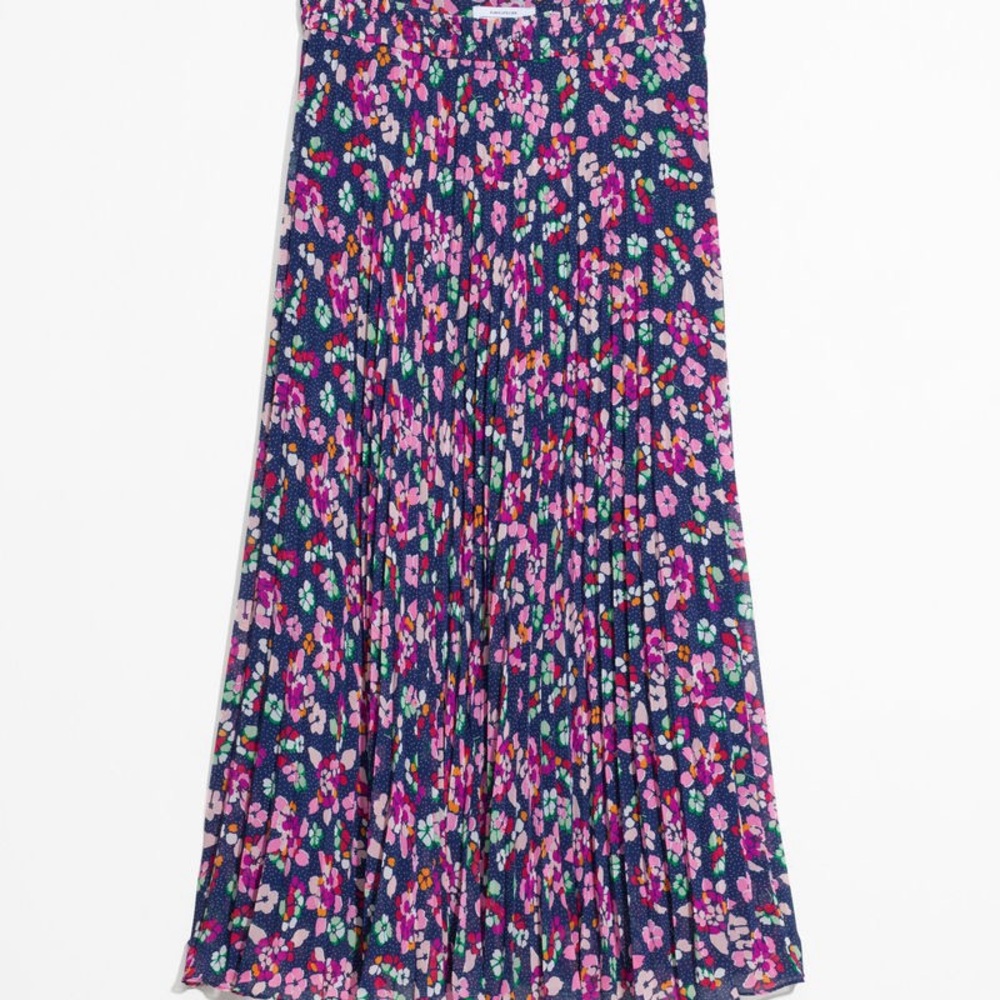 & Other Stories floral maxi skirt size US 6